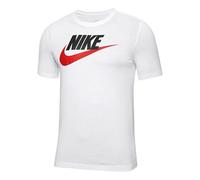 Nike M Nsw Tee Icon Futura Casual Sports Alphabet Printing Round Neck Short Sleeve White AR5004-100 XXXXL