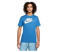 Nike Men's Sportswear Short Sleeve T-Shirt, Dk Marina Blue/White, S