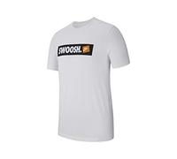 Nike M NSW TEE Swoosh Bmpr Stkr T-Shirt - White/(White), XX-Large