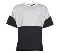 Nike M NSW Top Ss JSY Cb T-Shirt - Black/DK Grey Heather/Sail/(White), 4XL-T