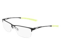 Nike Man NIKE 6064 7 Optical frames Titanium Black satin Squared Normal