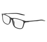 Nike Man NIKE 7018 001 Optical frames Bio-inject Black Squared Normal