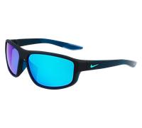 Nike Man NIKE BRAZEN FUEL M DJ0803 420 Sunglasses Plastic Blue Multicolor Squared Photochromatic