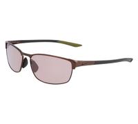 Nike Man NIKE MODERN METAL E DZ7365 220 Sunglasses Metal Satin brown Pink Squared