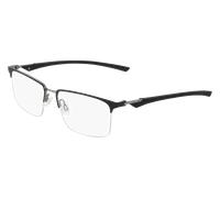 Nike Man Nike NIKE 4318 001 Optical frames Metal Black Squared Normal