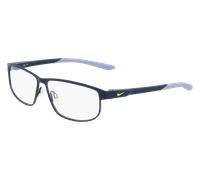Nike Man Nike NIKE 8157 412 Optical frames Metal Blue Squared Normal