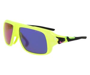 Nike Man Nike NIKE FLYFREE SOAR EV24001 702 Sunglasses Bio-inject Violet Mask Normal Mirror