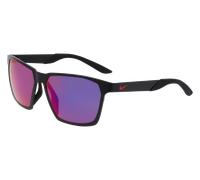 Nike Man Nike NIKE MAVERICK VALOR IF0963X 011 Sunglasses Metal Black Viola Squared Normal Specchiato