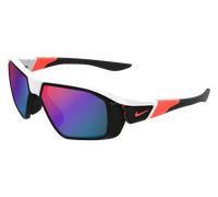 Nike Man Nike NIKE SHOW X3 FF IM9736X 100 Sunglasses Bio-injected White Squared Normal