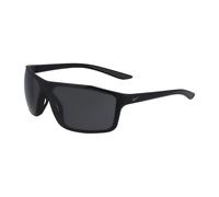 Nike Sunglasses Vision Windstorm - Matte Black Plastic Wraparound, Cool Grey Lenses CAT 3