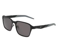 Nike Man NIKE RADEON VALOR IM9734X 011 Sunglasses Metal Black Grey Squared Normal