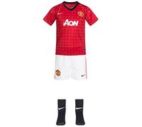 NIKE Manchester United Infants Babies 'Football Kit Red diablo red/black/white Size:6-9
