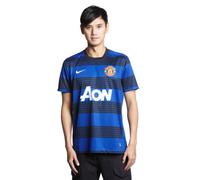 NIKE Manu Away Replica Football Shirt Short Sleeves, Men, 423935-403, old royal/black/football white, XL