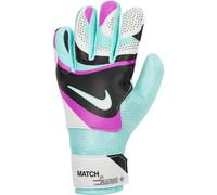 NIKE Match Jr-HO23 Goalkeeper Gloves Black/Hyper Turq/Rush Fuchsia/ 4