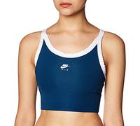 Nike Med Pad Air Bra Sports Bra - Valerian Blue/White/X-Large