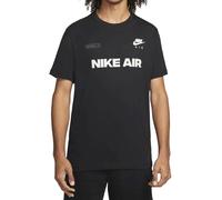 Nike medium nsw air tee(large), black / white, L