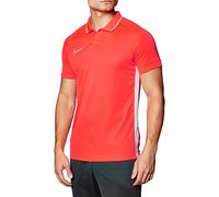 NIKE Men Academy19 Polo Poloshirt - Bright Crimson/Bright Crimson/White, X-Large