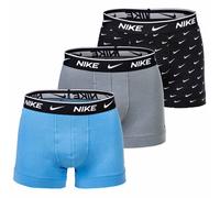 NIKE Men Boxer Shorts 3-Pack Trunks Logo Band Cotton Stretch