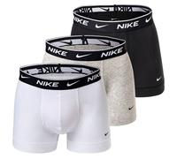 NIKE Men Boxer Shorts 3-Pack Trunks Logo Band Cotton Stretch