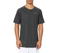Nike Men Breathe Aoj Short Sleeve Top - Black/Black/Dark Grey, M