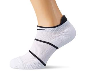 Nike Men Court No-Show Socks - White/Black/Black, Small