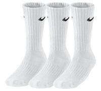 Nike Cushioned Training Crew Socks (3 Pairs) - White - Cotton/Polyester/Nylon 5-8