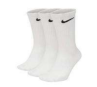 Nike Men Cush Crew Socks (pair Of 3) - White/Black, Medium/Size UK 5 - 8