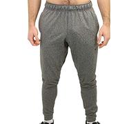Nike Men Dri-Fit Yoga Trousers - Black/Heather/Black, Large