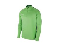 Nike Men Dry Academy 18 Drill Long Sleeve Top - Light Green Spark/Pine Green/White, Large