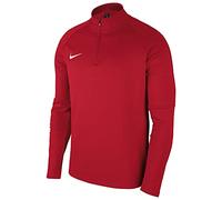 Nike Men Dry Academy 18 Drill Long Sleeve Top - University Red/Gym Red/White, X-Large