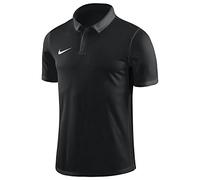 Nike Men Dry Academy 18 Short Sleeve Polo - Black/Anthracite/White, Small