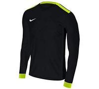 Nike Men Dry Park Derby II Long Sleeve Top - Black/Volt/Volt/White, Large