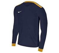 Nike Men Dry Park Derby II Long Sleeve Top - Midnight Navy/University Gold/University, Medium
