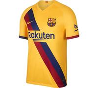 Nike Men Fcb M Nk Brt Stad Jsy Ss AW Football T-Shirt - Varsity Maize/(Varsity Maize) (Full Sponsor), X-Large