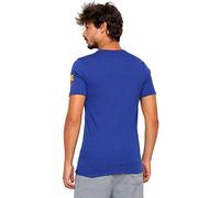 Nike Men FCB NK Tee Large Swoosh T-Shirt - Deep Royal Blue, Medium