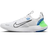 Nike Men Free Rn Fk Next Nature Training Shoe, White Black Platinum Tint Star Blue, 10 UK