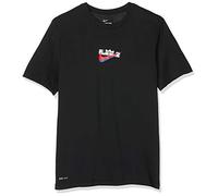NIKE Men LBJ M NK DRY TEE DF SS 90 T-shirt - Black, Small