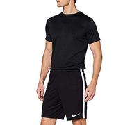 NIKE Men League Knit (No Briefs) Shorts - Black/(Volt), Small