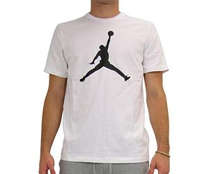 Nike Men M J Jumpman Ss Crew T-Shirt - White/Black, 3X-Large