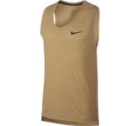 Nike Men M NK BRT HPR DRY Tank - Club Gold/Heather/Black, Small