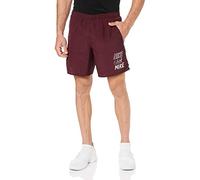 Nike Men M NK CHLLGR 7IN BF GX Shorts - Night Maroon/White, 2X-Large