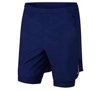 Nike Men M Nk Chllgr Short 7In 2IN1 Shorts - Blue Void/Blue Void/Heather/Reflec, Large