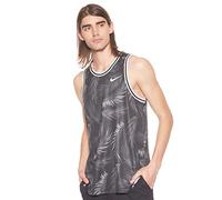 Nike Men M Nk Dry DNA Jsy Floral Tank - Black/White, Large