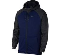 Nike Men M Nk Dry Hd Ls Fz Utility Core Sweatshirt - Blue Void/Black, 4XL-T