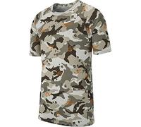 Nike Men M Nk Dry Leg Tee Camo AOP T-Shirt - Spruce Aura/White, Small