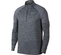 Nike Men M Nk Elmnt Top Hz 2.0 Long Sleeved T-Shirt - Dark Grey/Heather, X-Large
