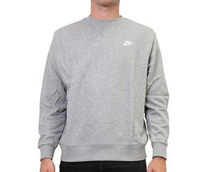 NIKE Men M Nsw Club Crw Bb Long Sleeved T-Shirt - Indigo Force/White, X-Large