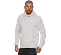 Nike Men M Nsw Club Hoodie PO BB Sweatshirt - Dark Grey Heather/Dark Grey Heather, Small