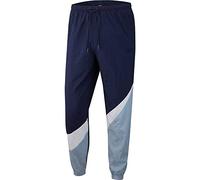 Nike Men M NSW HBR WVN STMT Pants - Obsidian/White/Indigo Fog, Large