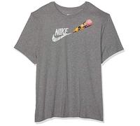 Nike Men M NSW TEE REMIX 2 T-shirt - Carbon Heather, X-Large